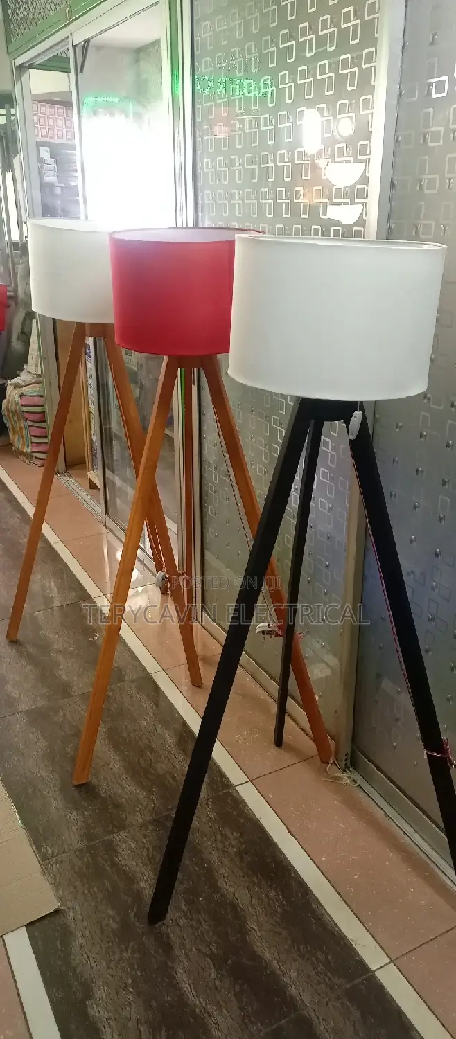 Triple Floor Stand Lighting Lamps