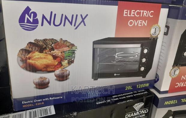 20 Litres Nunix Electric Oven - main view