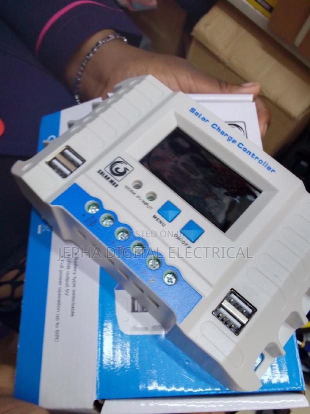 Solar Charge Controller - main view