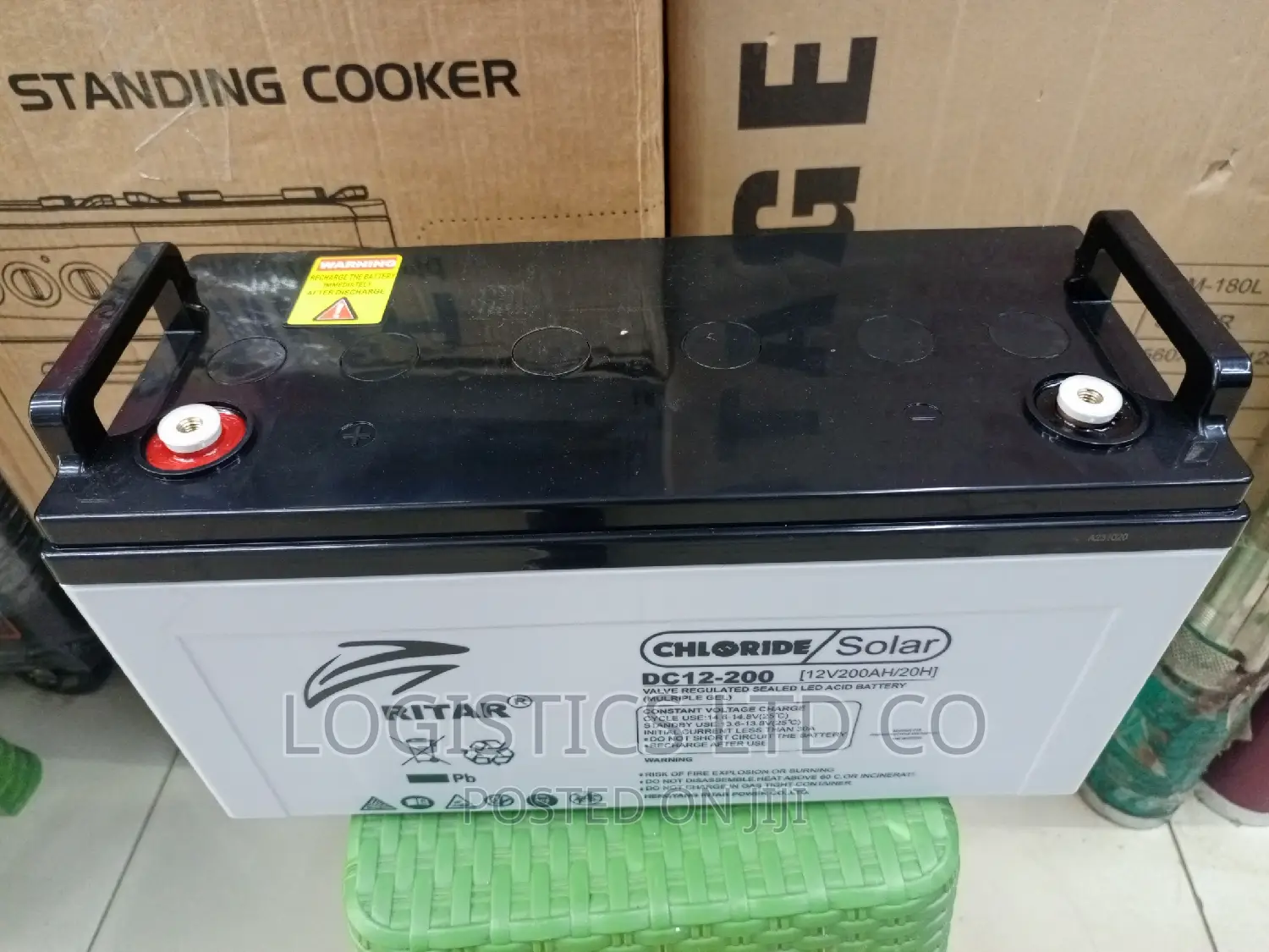 12V~200ah Ritar Deep Cycle Solar Gel Bettery