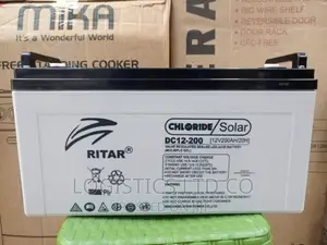 12V~200ah Ritar Deep Cycle Solar Gel Bettery