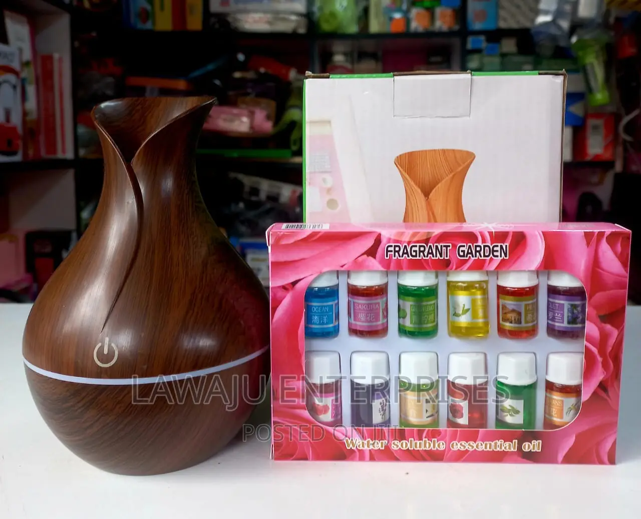 Mini Atomization Humidifier+12 Essential Oils