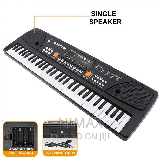 Piano 61keys With Mini Mic / Portable Piano - thumbnail 4