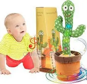 Dancing Cactus Baby Talking Repeats What You Say