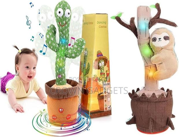 Sunny Dancing Cactus Toy - main view