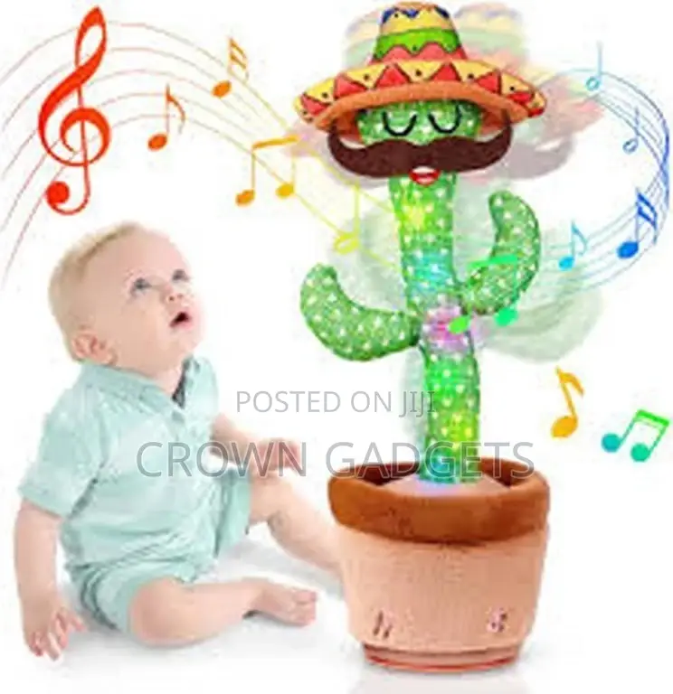 Dancing Cactus Toy,Talking Repeat Singing Sunny Cactus Toy