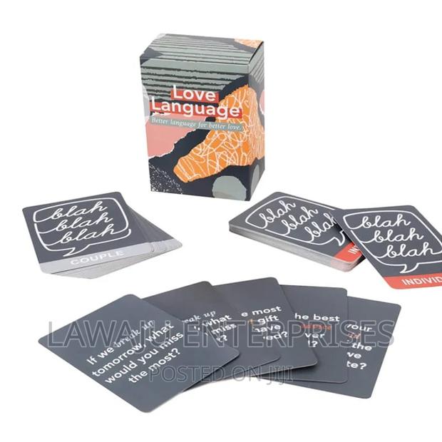Love Language Card Game - main view