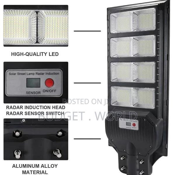 Outdoor Remote Control 120 Watts Solar Street Light - main view