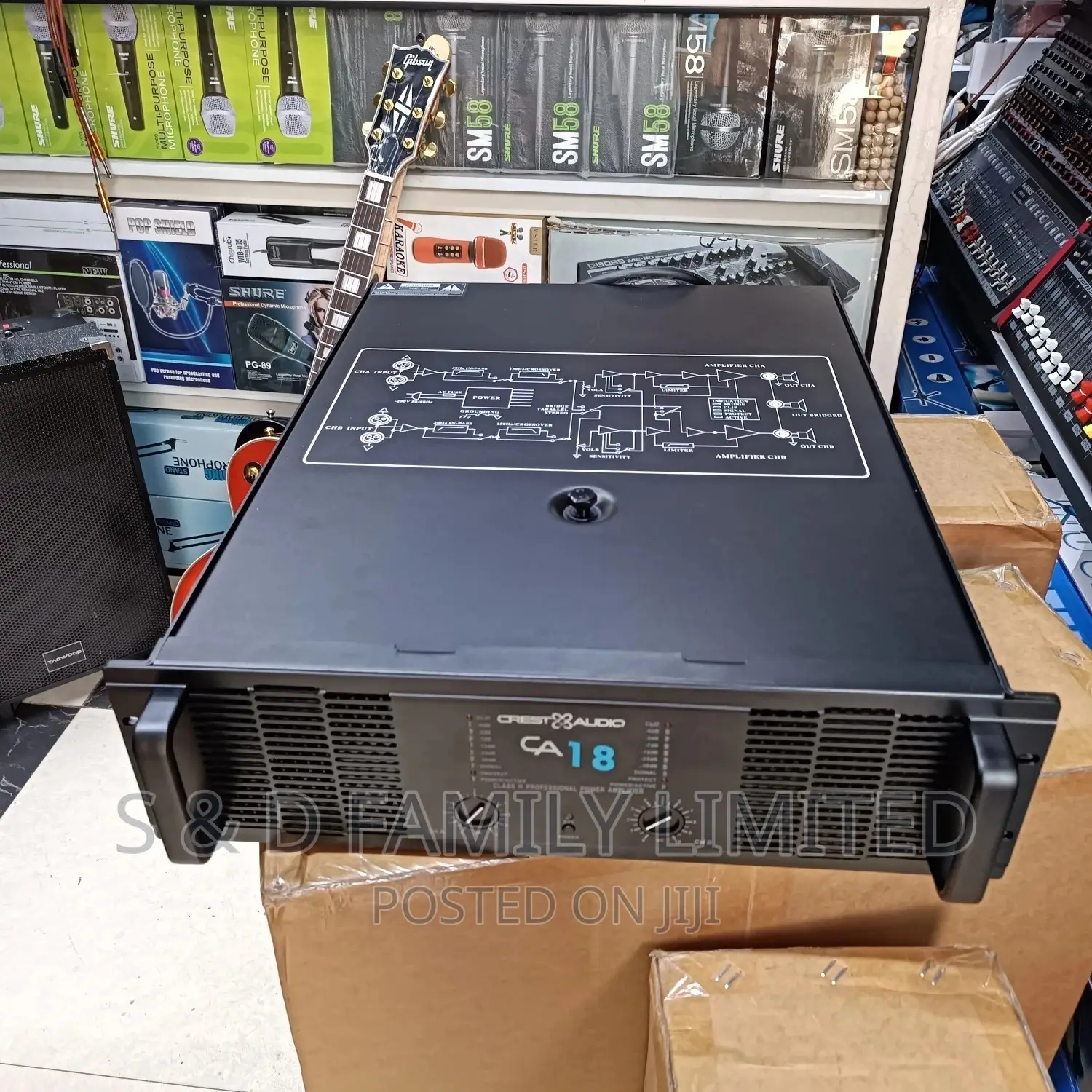 Original Crest Audio 18 Power Amplifier