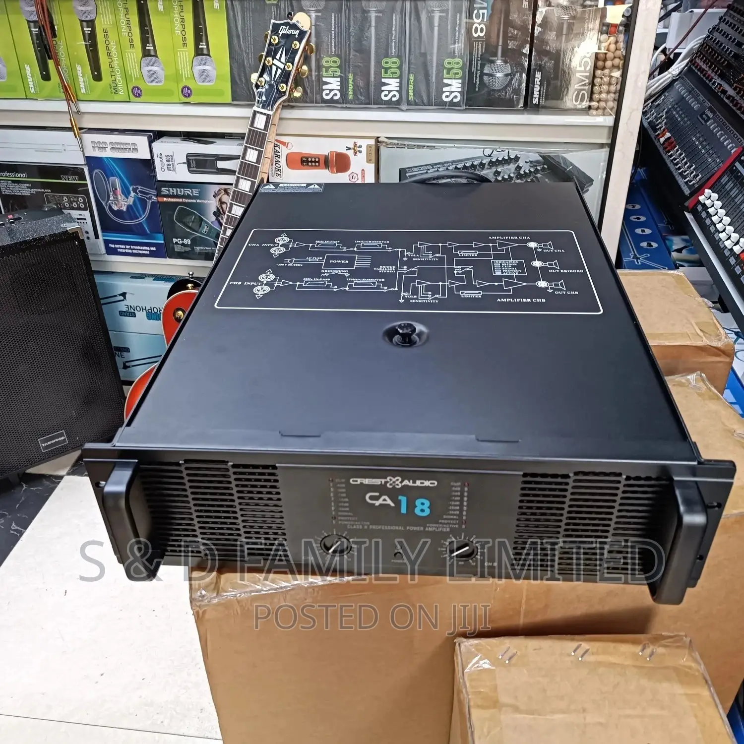 Original Crest Audio 18 Power Amplifier