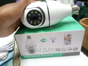 360 Degrees Rotating Wifi Camera Bulb