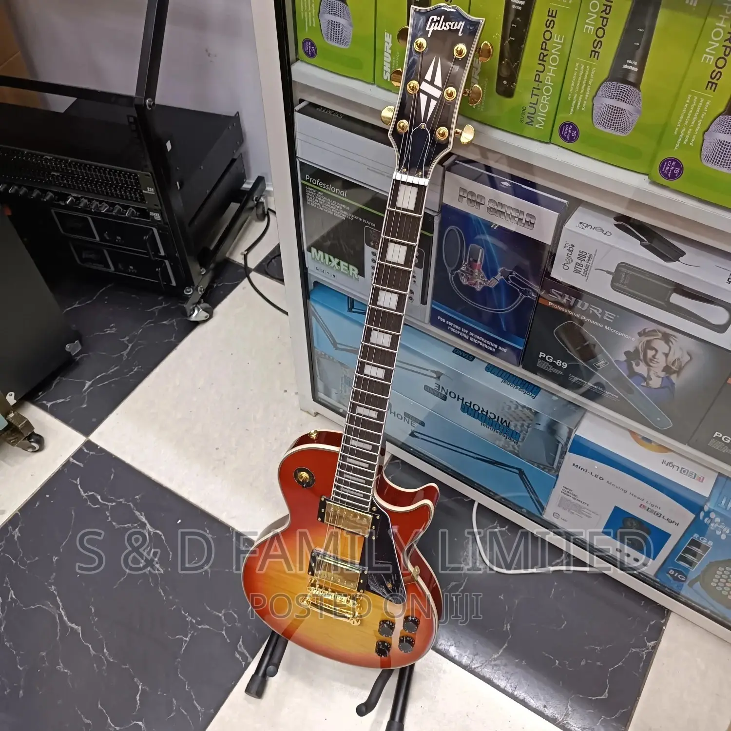 Gibson Solid Body Les Paul Electric Guitar