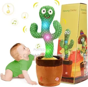Dancing Cactus Baby Talking Repeats What You Say Boy Toys