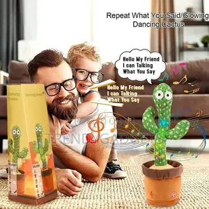 Dancing Cactus Baby Talking Repeats What You Say