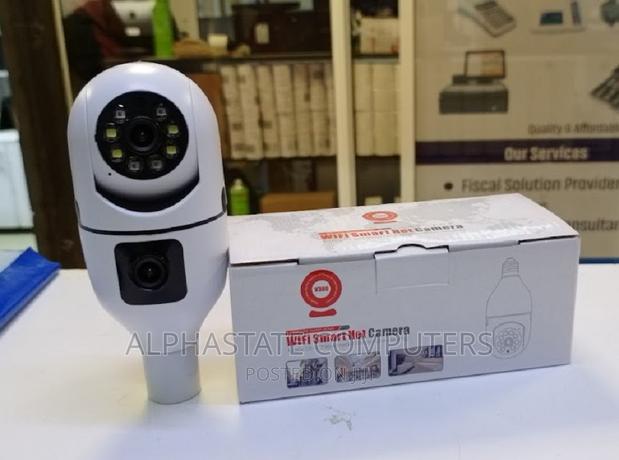Bulb Camera E27 Dual Lens HD Wireless Nanny Camera