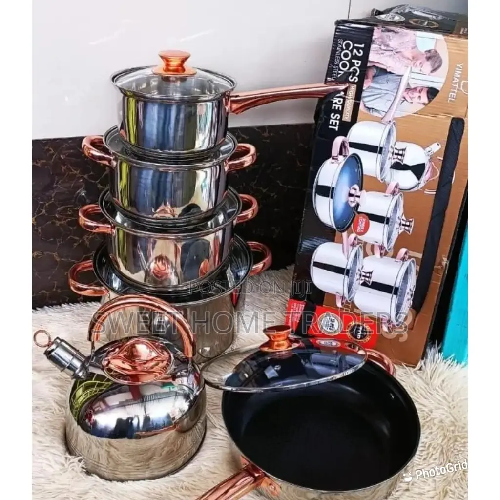*12pc Cookware With Kettle-Yimeitai