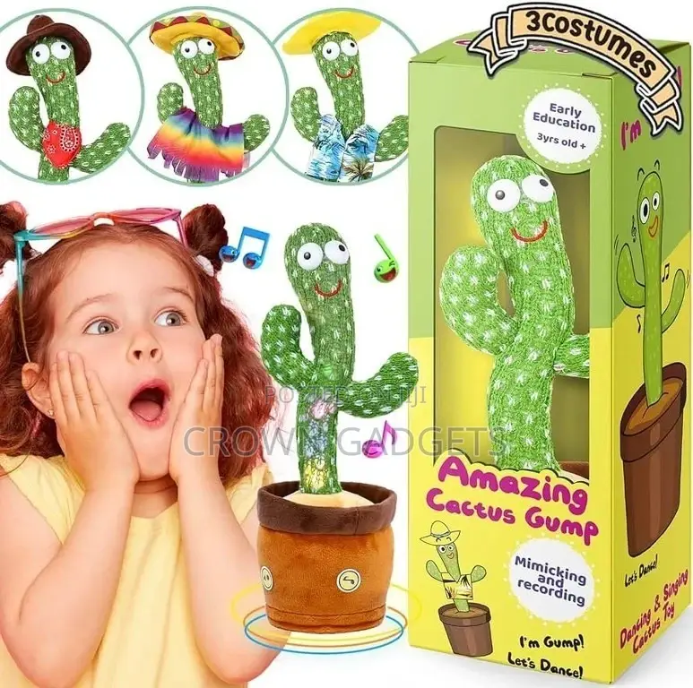 Dancing Cactus, Talking Cactus Toy