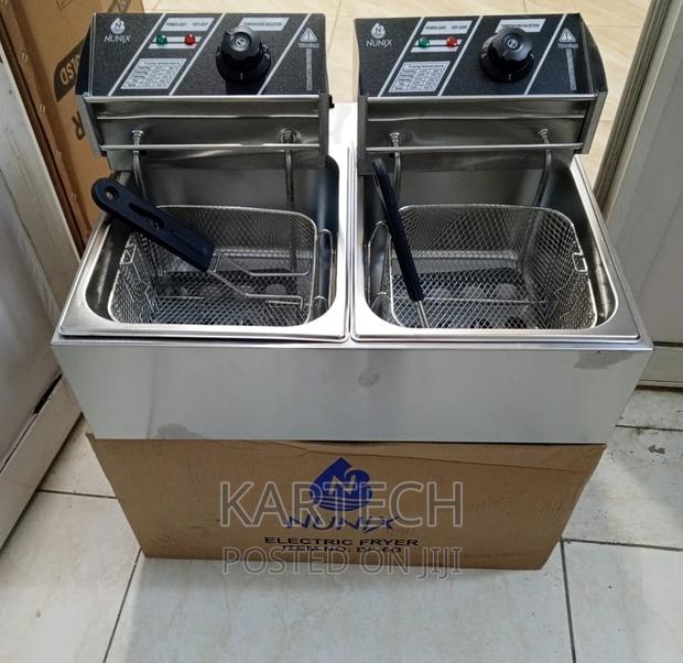 Nunix 6 Ltrs. + 6 Litres Double Deep Fryer