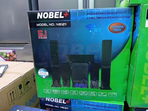 Nobel 5.1 Multimedia Sound System-Black - main view
