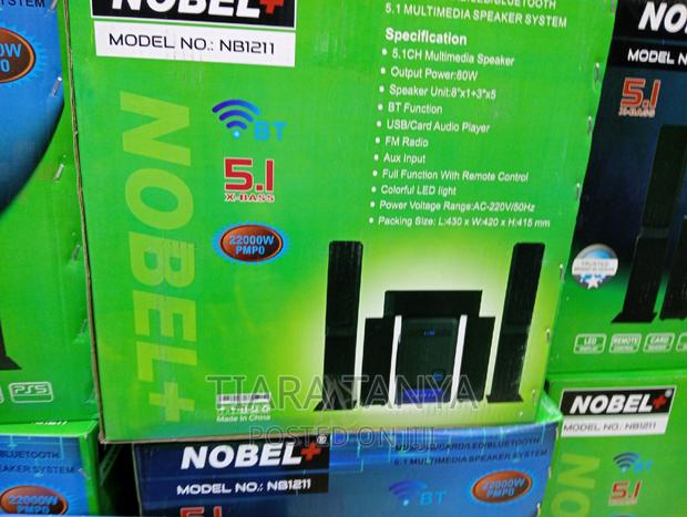 Nobel 5.1 Multimedia Sound System-Black - thumbnail 2