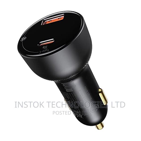Baseus Digital Display PPS Dual Quick Car Charger - 100W - thumbnail 2