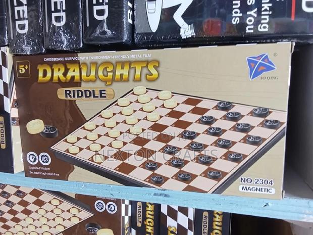 Draught Riddle, Draughs Checkers Game - thumbnail 2