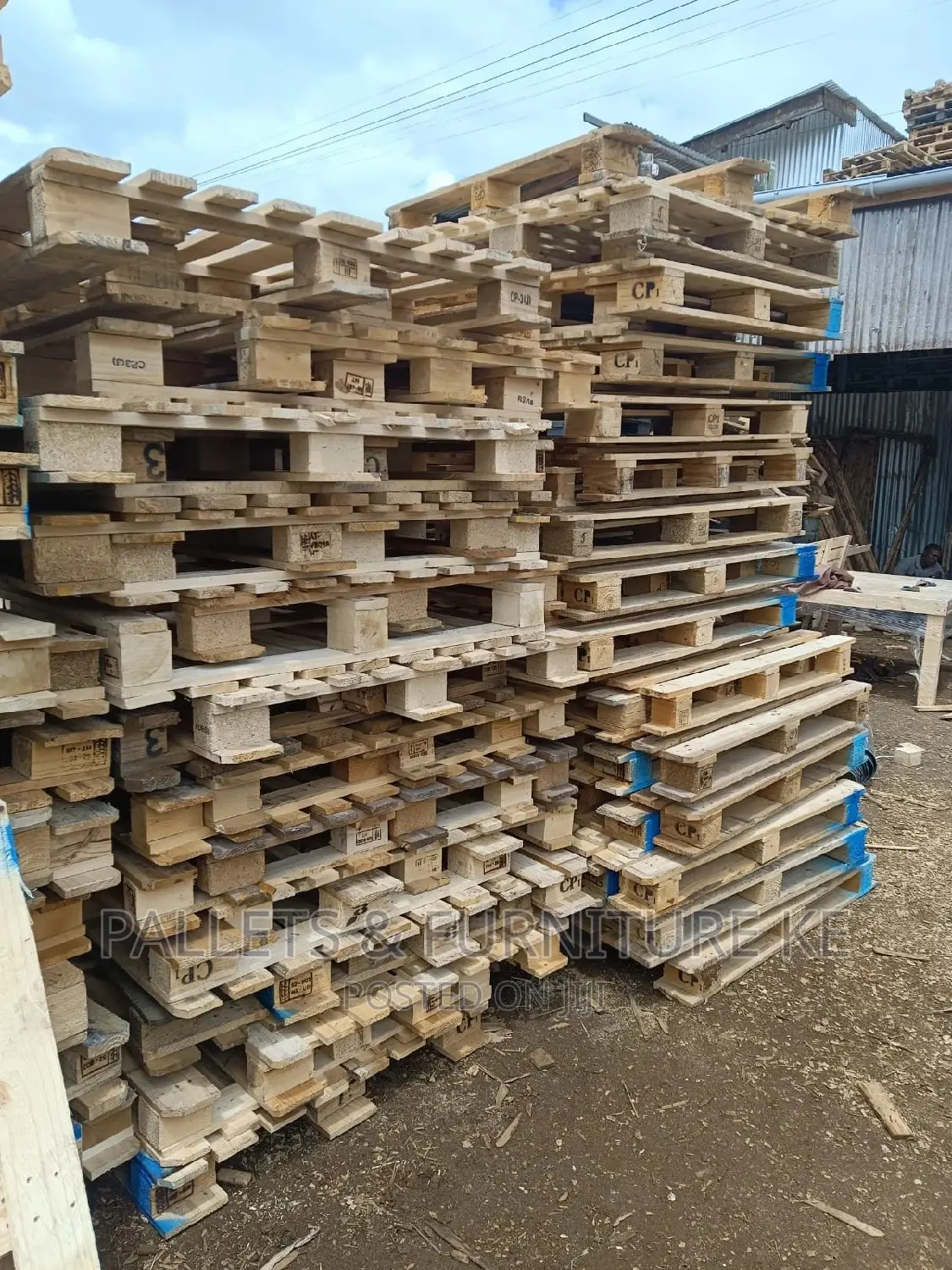 Sturdy Wooden Pallets 056