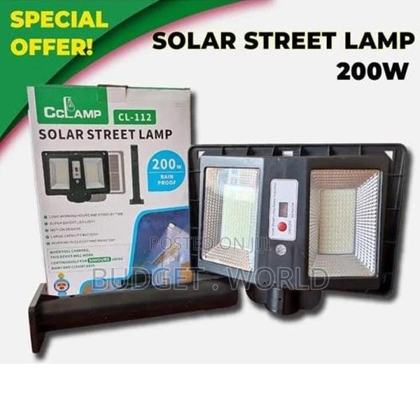 Cclamp 200w Solar Street Lights for Commercial Use - main view
