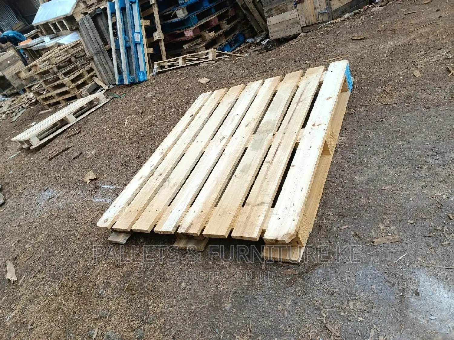 Rigid/Durable/Reliable Pallet 123