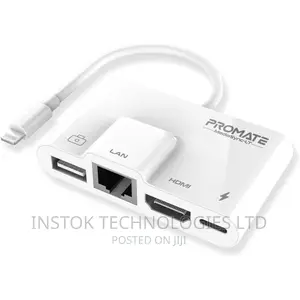 Promate Mediasync-Lt 4-in-1 Lightning Multimedia Hub