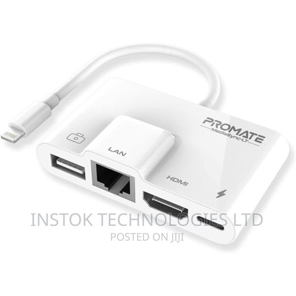 Promate Mediasync-Lt 4-in-1 Lightning Multimedia Hub - main view