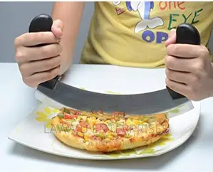 Half Moon Pizza Cutter Knife