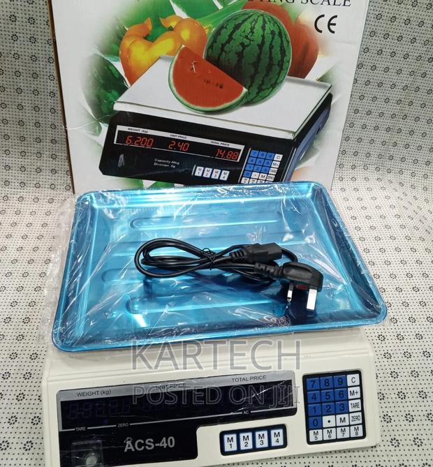 Digital ACS-40 Price Computing Scale Without Arm