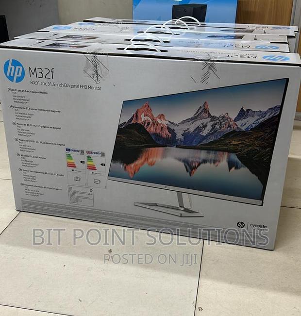 HP M32f 31.5" FHD Monitor, Black Color//HP M32f 31.5" FHD