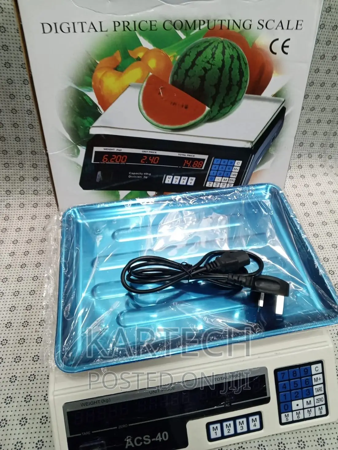 40 Kg Digital Weighing Scale Without Arm