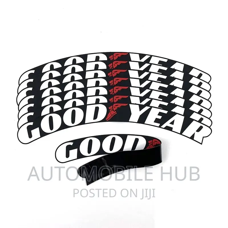 Heavy Duty 8pcs Car Tyre Stickers