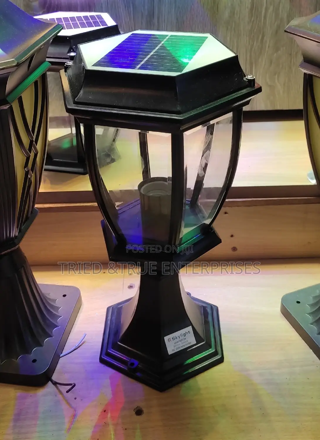 Solar Gatelights Ac-Dc