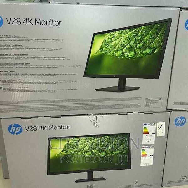 HP MONITOR V28 Monitor UHD ! Hp V28 ~ Monitor!!
