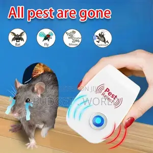 Pest Repellent Electronic Indoor Plug- White