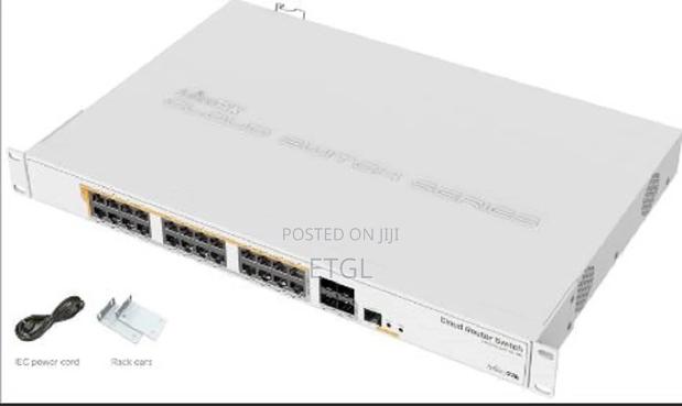 .Crs328-24p-4s+Rm Mikrotik (Crs328-24p-4s+Rm) 24 Port Gigabi