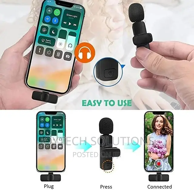 New Lavalier Wireless Microphone for Type C Phones