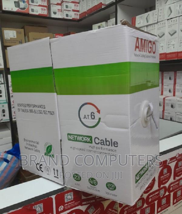 Amigo UTP 305m Lan Cable Indoor Cat6 Internet Cable - main view