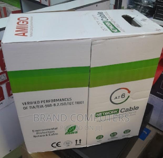 Amigo Networking Cat6 Cable- UTP Indoor LAN Cable 305M