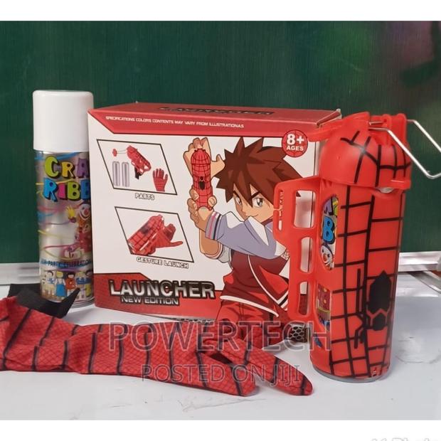 Spider Silk Launcher WebShooters. - main view