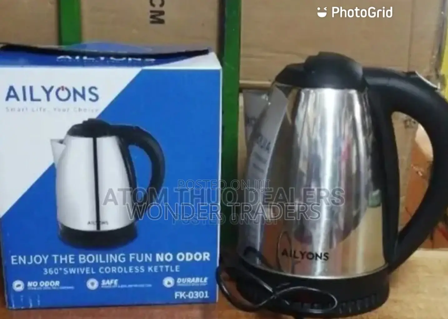 AILYONS Automatic Water Heater Boiler Electric Kettle