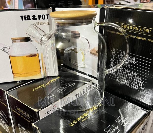 *1.5l Borosilicate Tea/ Coffee Water Cooking Pot - main view