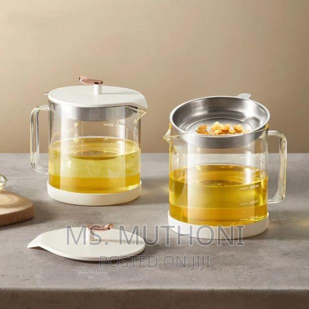 1 L Glass Pot Oil Filter/Storage* - thumbnail 2