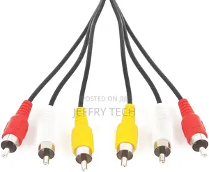 Audio Video Cable,Composite 20m Cord RCA to RCA M/Mx3,AV C