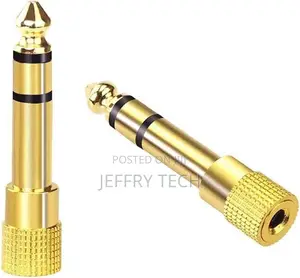 6.35mm (1/4 Inch) Male to 3.5mm (1/8 Inch) Female Stereo Aud