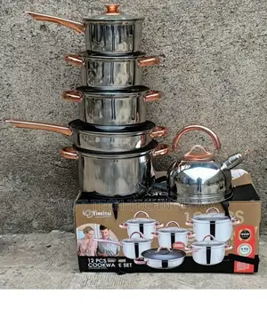 *12pc Cookware With Kettle-Yimeitai Cookware Set , 12pc